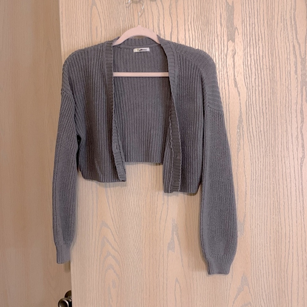 Knitted Crop Cardigan